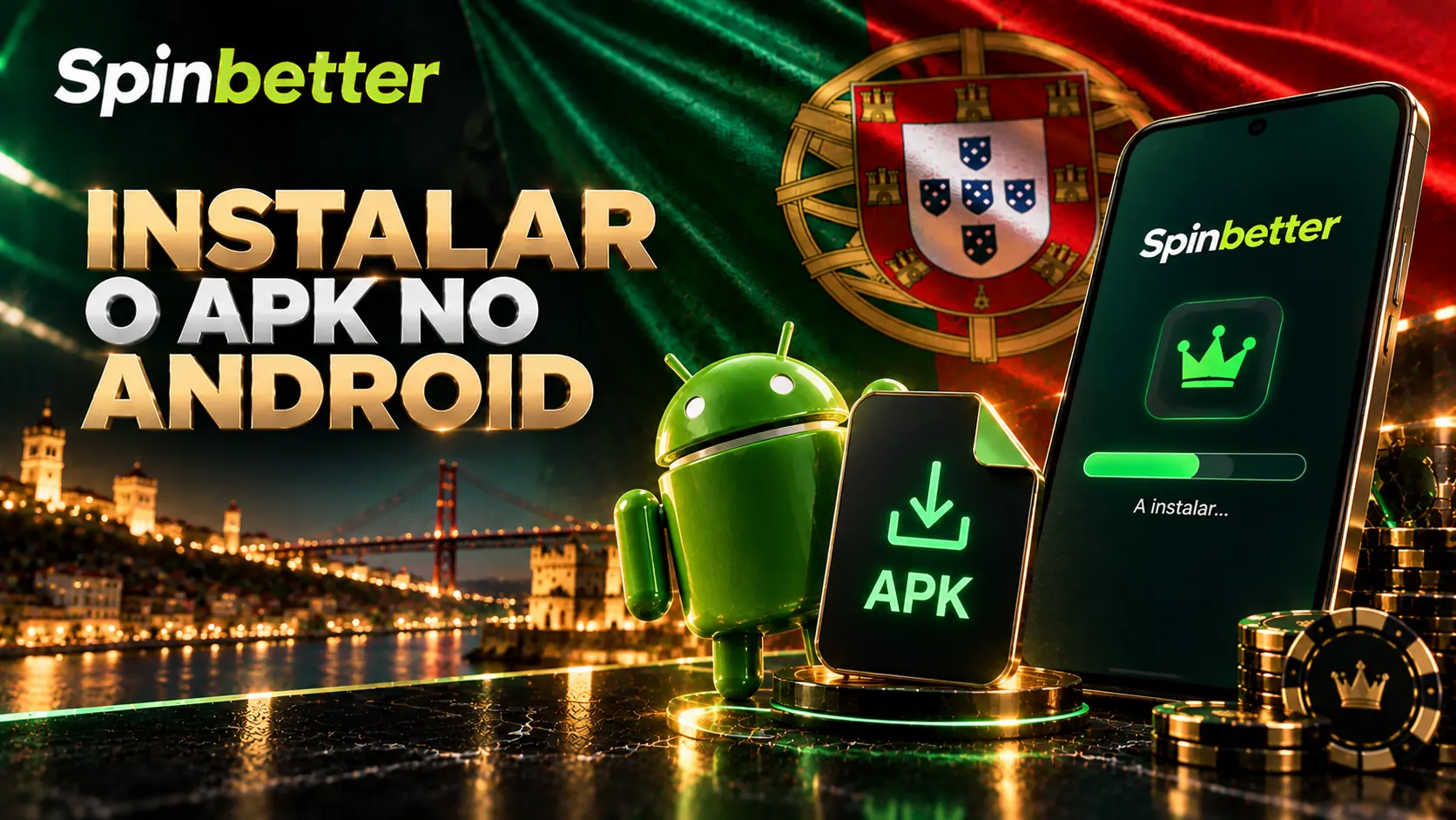 Ecrã de instalação do ficheiro APK no Android